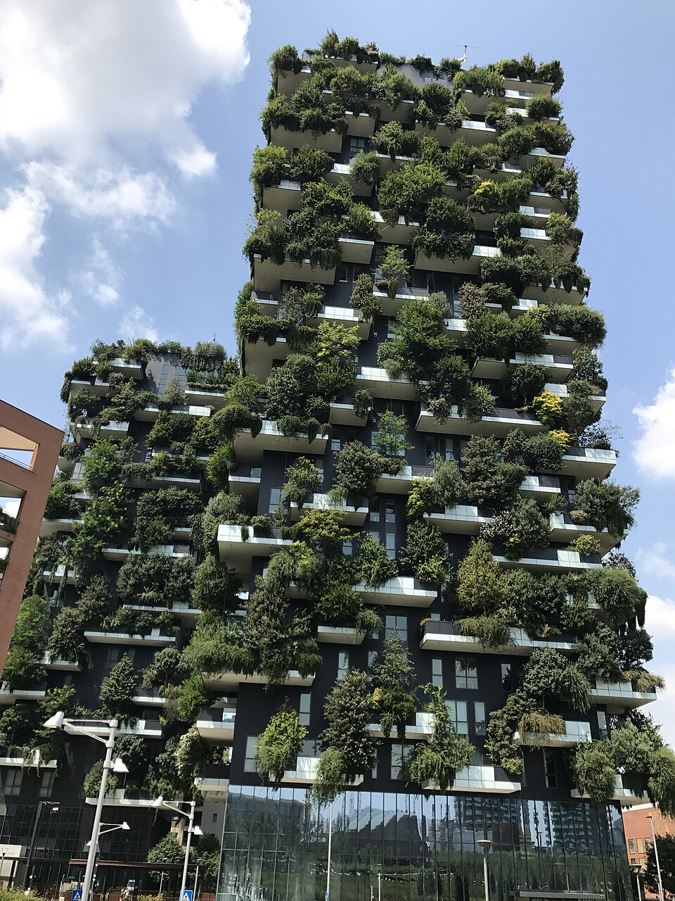 Bosco Verticale buildings in Milan